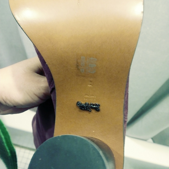 Coach Suede Boots - Picture 7 of 8